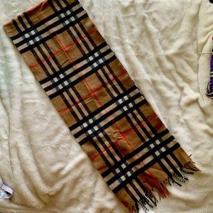 REAL BURBERRY ORIGINAL SCARF